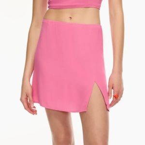 Aritzia Sun-Deh Mini Skirt Slit